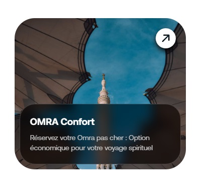 Omra 2024-2025 Formule Confort